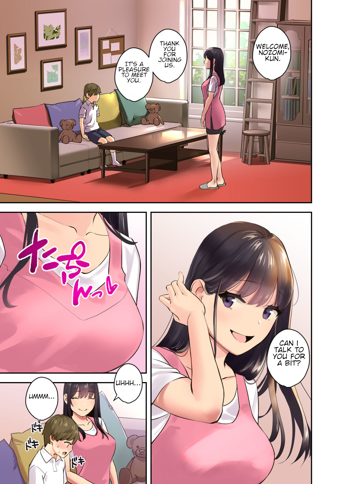 Hentai Manga Comic-A Story About Doing Fitness Training With Some Lewd Onee-chans-Read-8